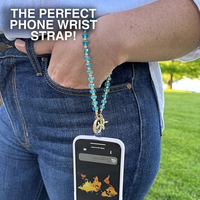 SaveTheGirls SaveTheGirls Clip & Go Beaded Wristlet Bedazzled Collection