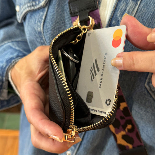 SaveTheGirls SaveTheGirls Clip & Go Strap with Pouch - Leopard Collection