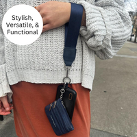 SaveTheGirls SaveTheGirls Clip & Go Strap with Pouch - Neutral Collection