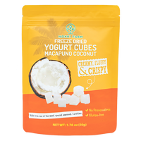 Freeze-Dried Yogurt Cubes - Macapuno Coconut