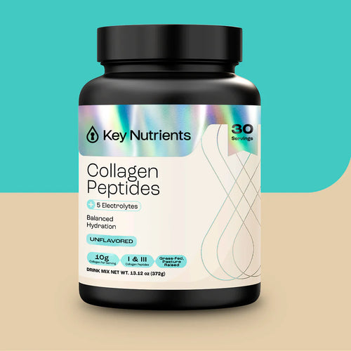 Collagen Peptides with Electrolytes Powder Key Nutrients