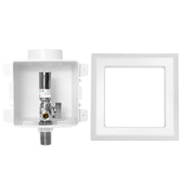 1/2" MIP Inlet, Dishwasher Outlet Box, with Copper Water Hammer Arrestor Plumbingsell