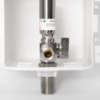 1/2" MIP Inlet, Dishwasher Outlet Box, with Copper Water Hammer Arrestor Plumbingsell