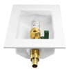 1/2" PEX Expansion (F1960) Inlet, Ice Maker Outlet Box, with Copper Arrestor Plumbingsell