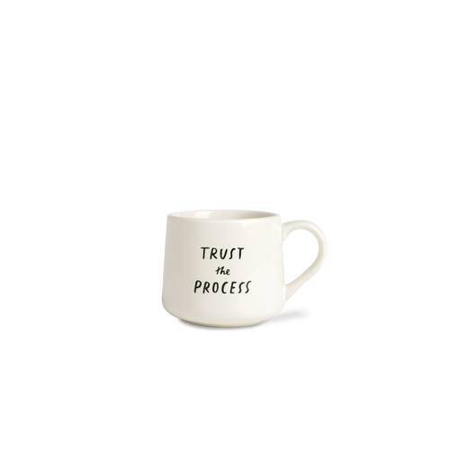 Trust the Process - 12oz Crescent Mug Created Co.