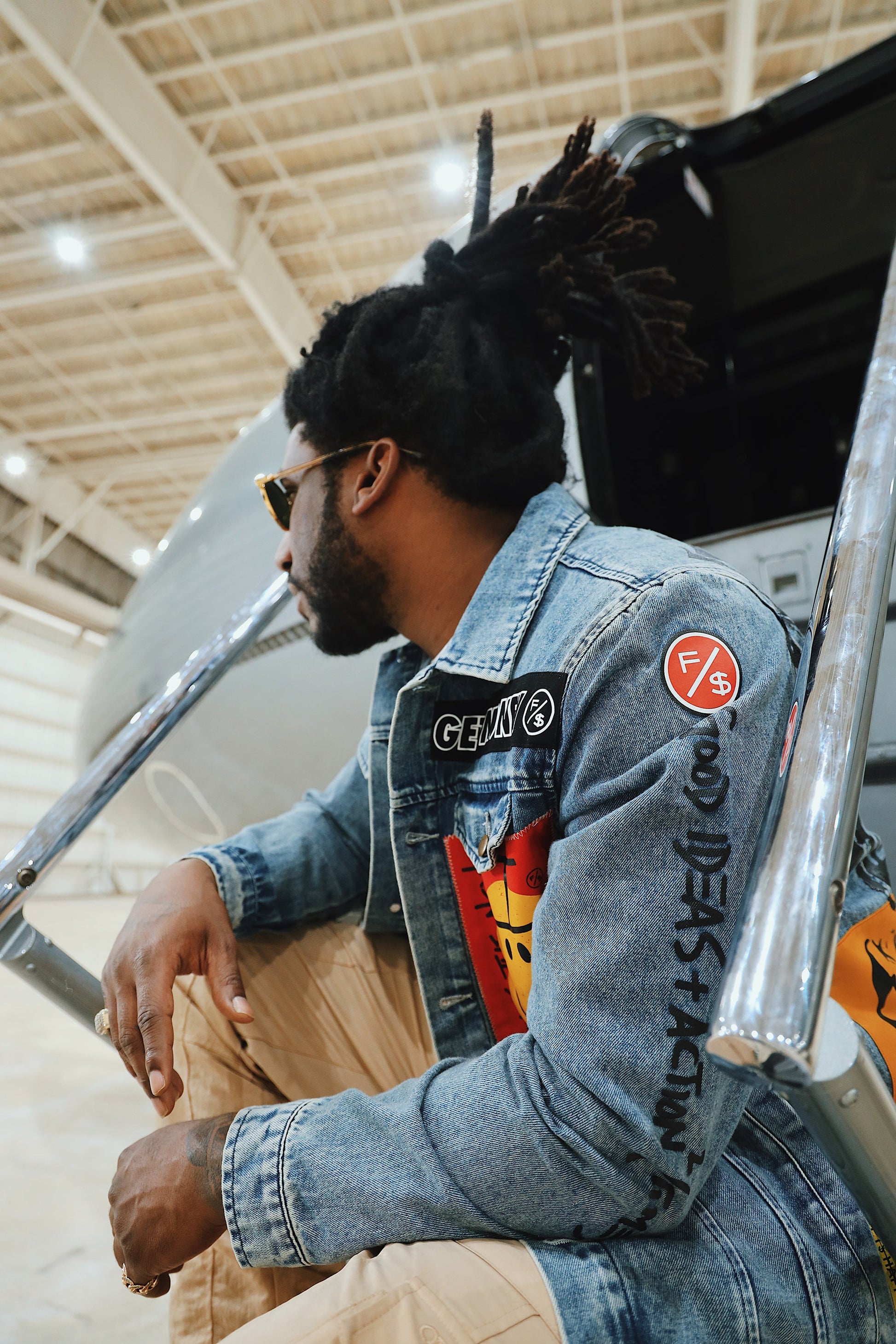 Fly Supply Co Fly Supply Co New Rich Denim Jacket (Denim)