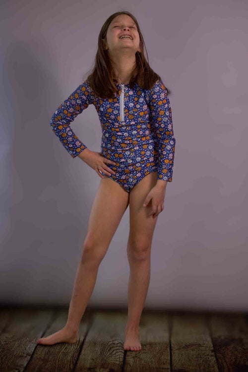 flowers swimsuit Keep the Littles Wild