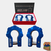 3/4'' Extreme duty Aluminum D-Shackle set (9T) (LIFETIME WARRANTY*) MOJAB OFFROAD