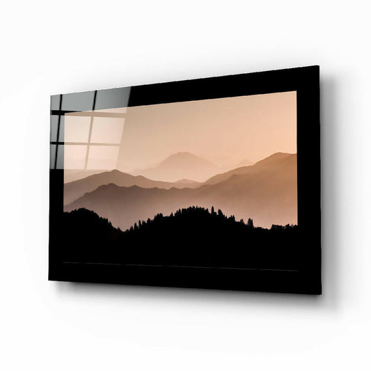 Insigneart USA Insigneart USA Foggy Horizons Glass Wall Art