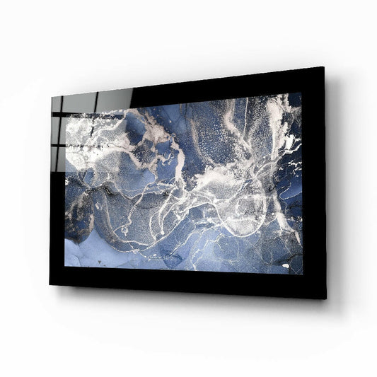 Insigneart USA Insigneart USA Blue Quartz Glass Wall Art
