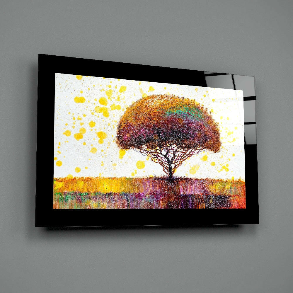 Insigneart USA Insigneart USA Colorful Dream Tree Glass Wall Art