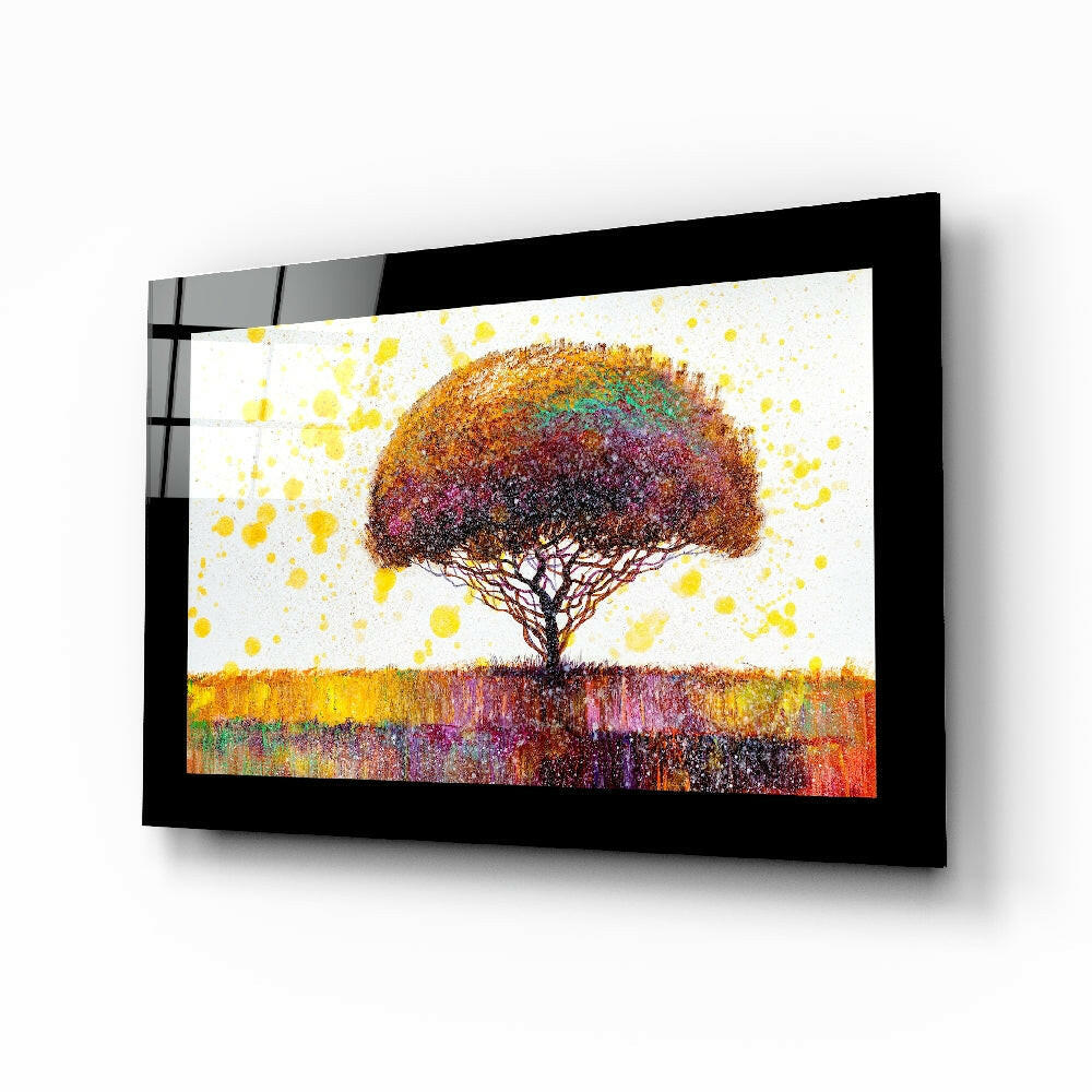 Insigneart USA Insigneart USA Colorful Dream Tree Glass Wall Art