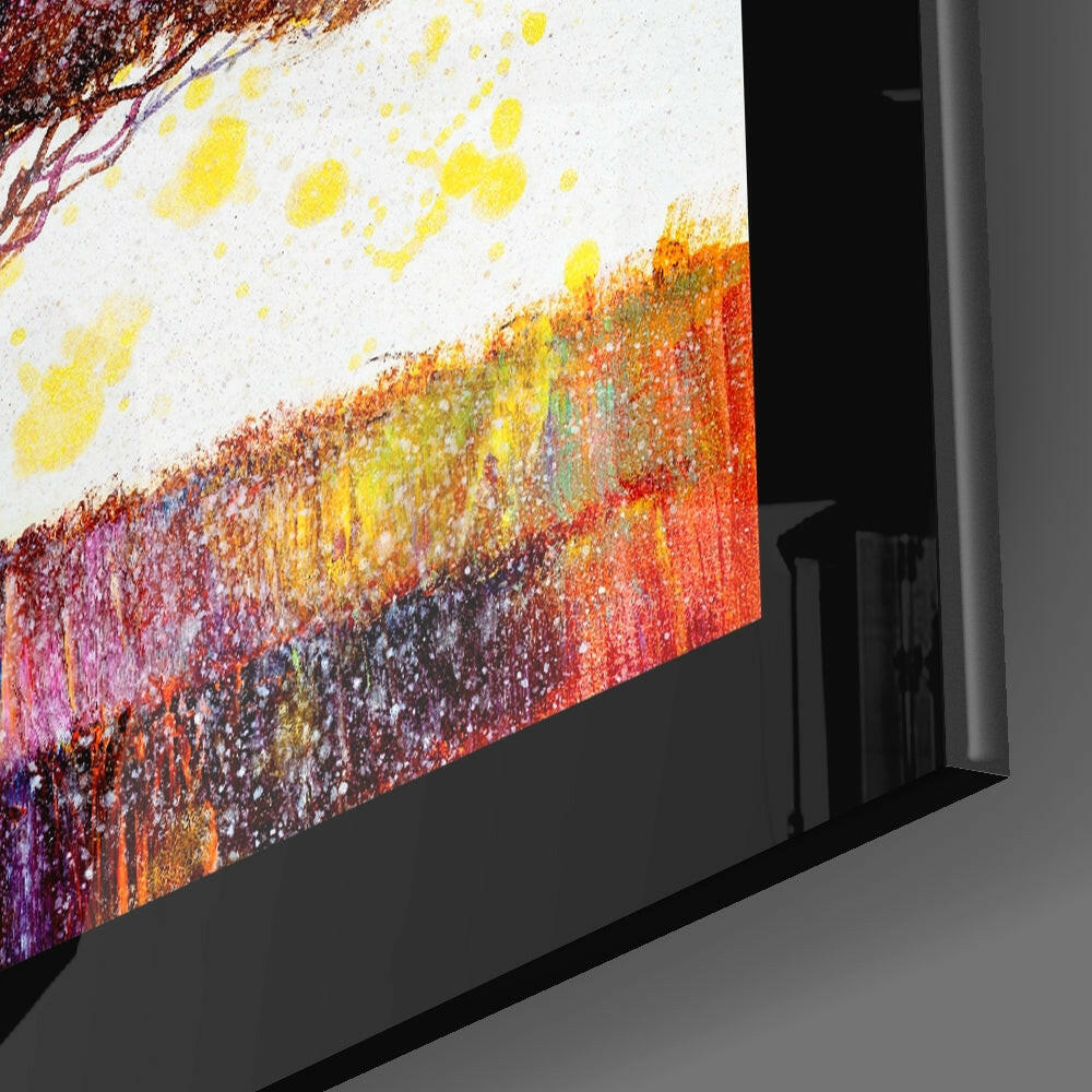 Insigneart USA Insigneart USA Colorful Dream Tree Glass Wall Art
