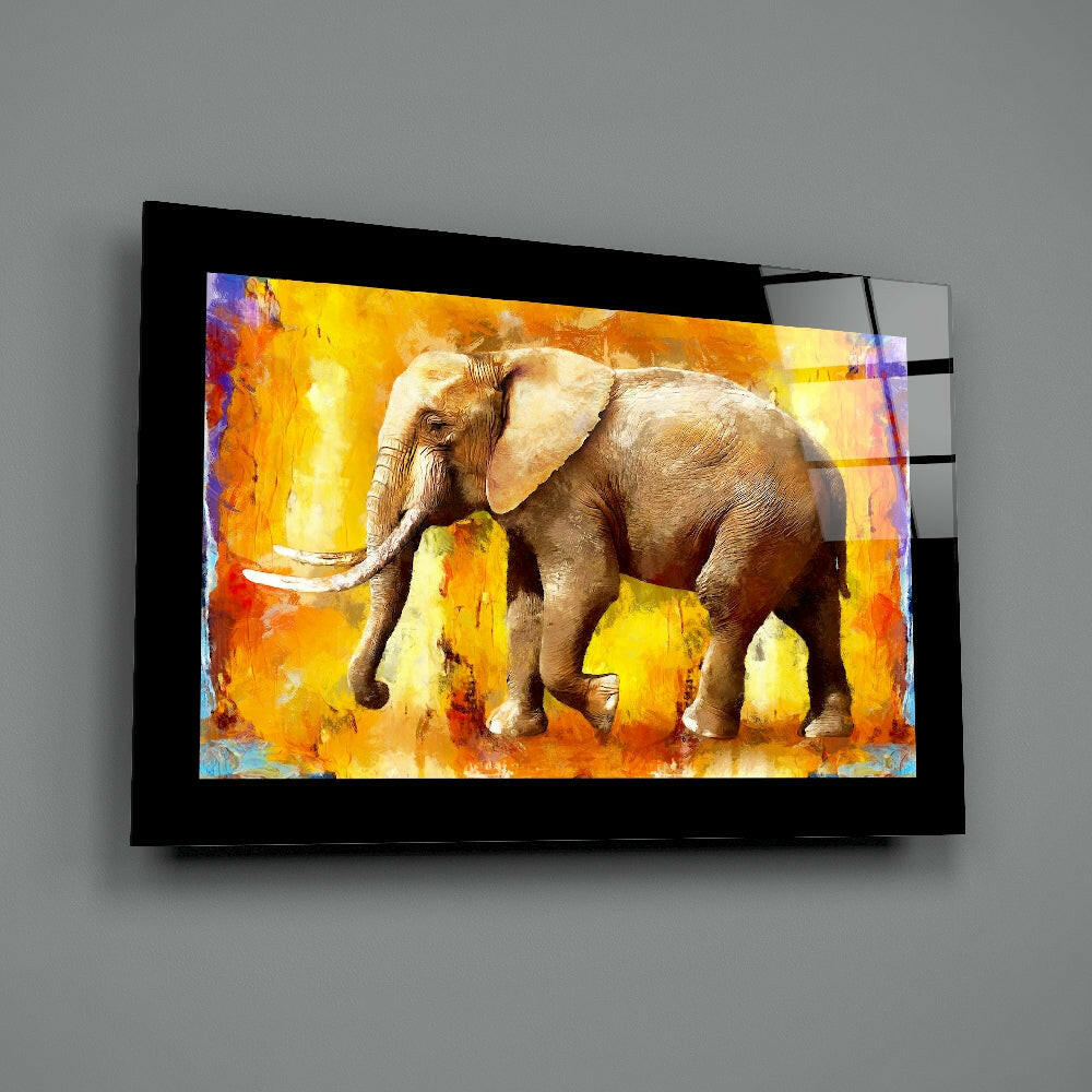 Insigneart USA Insigneart USA Elephant Glass Wall Art