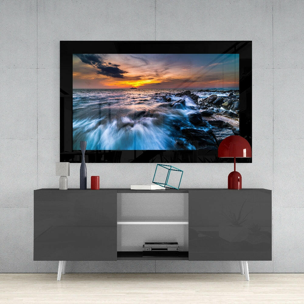 Insigneart USA Insigneart USA Combatant Sea Glass Wall Art