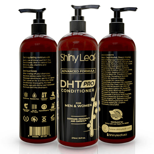 Shiny Leaf DHT Pro Shampoo and Conditioner with Procapil and Capixyl