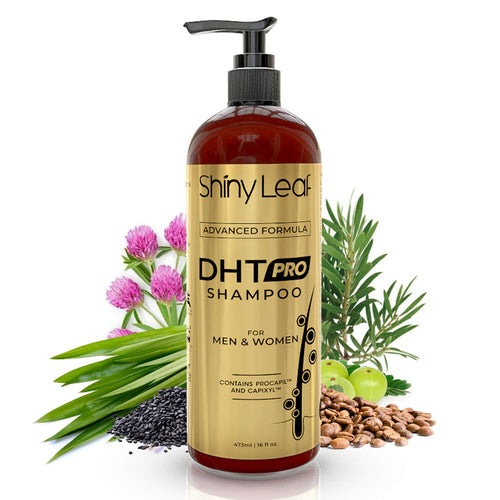 Shiny Leaf DHT Pro Shampoo with Procapil and Capixyl for Anti-Hair Loss 16 oz