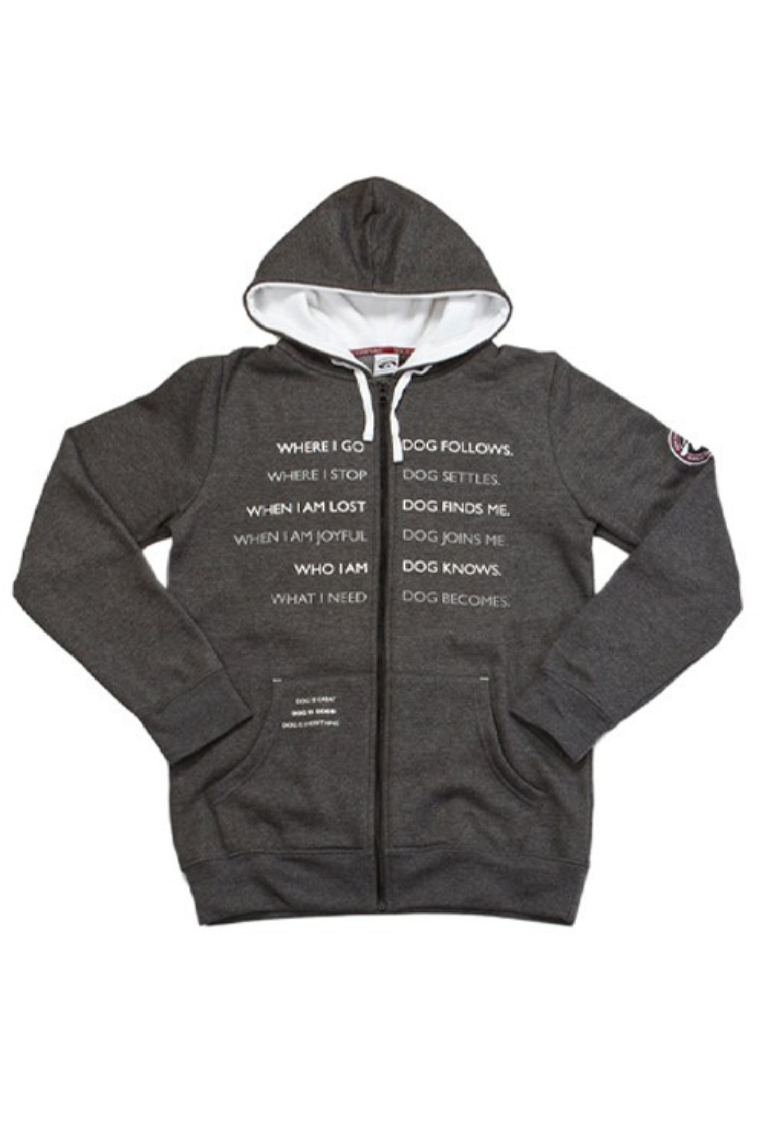 Dog is Good Dog is Good Zip Hoodie: Dog Codependent