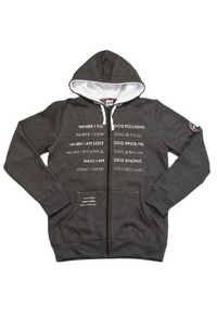 Dog is Good Dog is Good Zip Hoodie: Dog Codependent