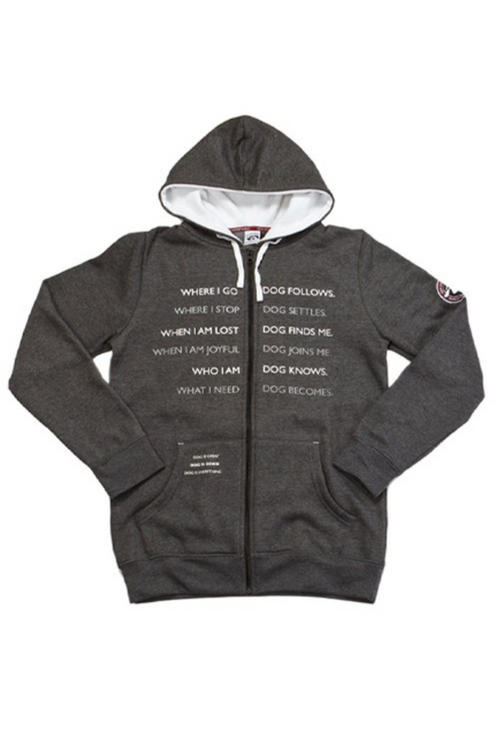 Dog is Good Dog is Good Zip Hoodie: Dog Codependent