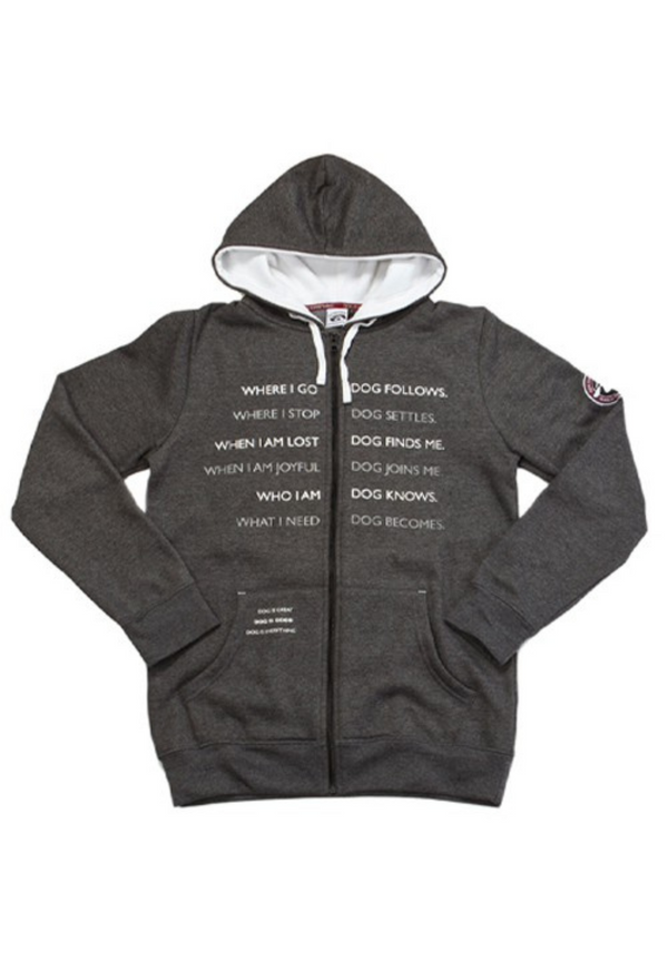 Dog is Good Dog is Good Zip Hoodie: Dog Codependent