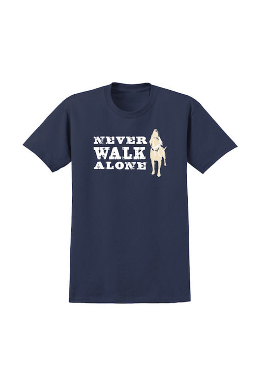 Dog is Good Dog is Good T-shirt: Never Walk Alone