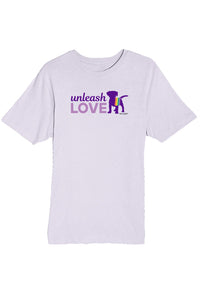 Dog is Good Dog is Good T-shirt: Unleash Love (Unisex, Lilac)