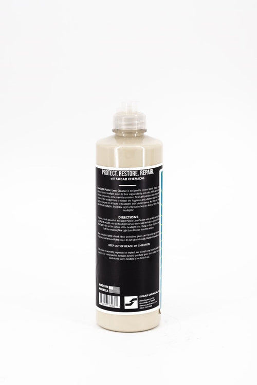 New Light Plastic Lens Cleaner & Polisher Socar Chemical