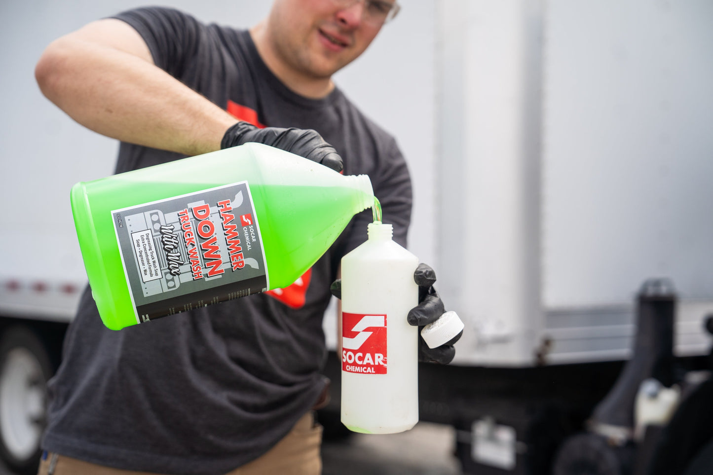 Hammer Down Heavy Duty Truck Wash Soap with Wax