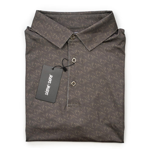 "Mallards" Golf Polo Bow Crew Apparel - Bow Hunting Lifestyle Apparel