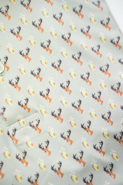"Caddy Rack" Golf Polo Bow Crew Apparel - Bow Hunting Lifestyle Apparel