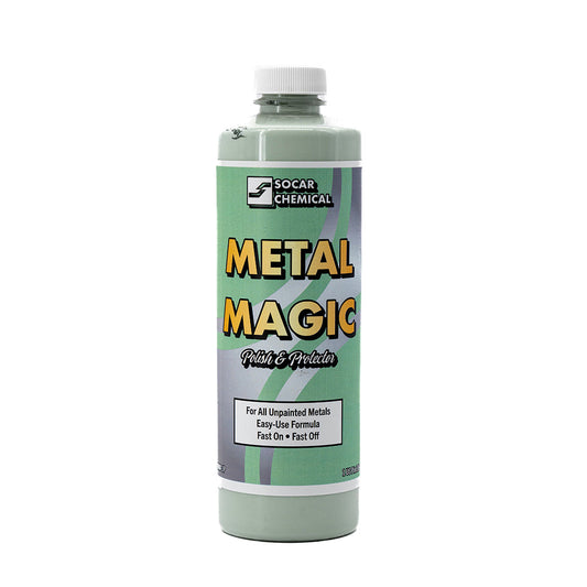 Metal Magic Metal Polish (use by hand or with machine)