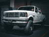 AlphaRex 92-96 Ford F-Series/Bronco NOVA-Series LED Projector Headlights Alpha-Black OffRoadUSA.com