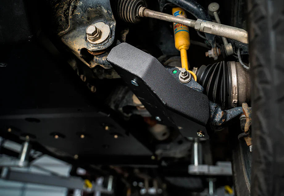 Cali Raised LED Lower Control Arm Skid Plate For 2010-2014 Toyota FJ Cruiser
