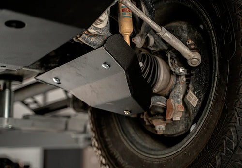 Cali Raised LED Lower Control Arm Skid Plate For 2010-2014 Toyota FJ Cruiser OffRoadUSA.com