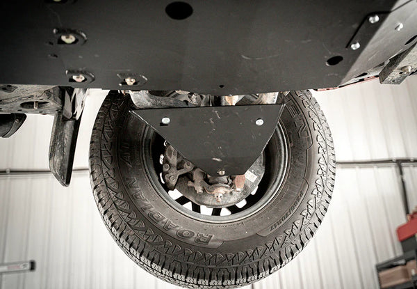 Cali Raised LED Lower Control Arm Skid Plate For 2010-2014 Toyota FJ Cruiser OffRoadUSA.com