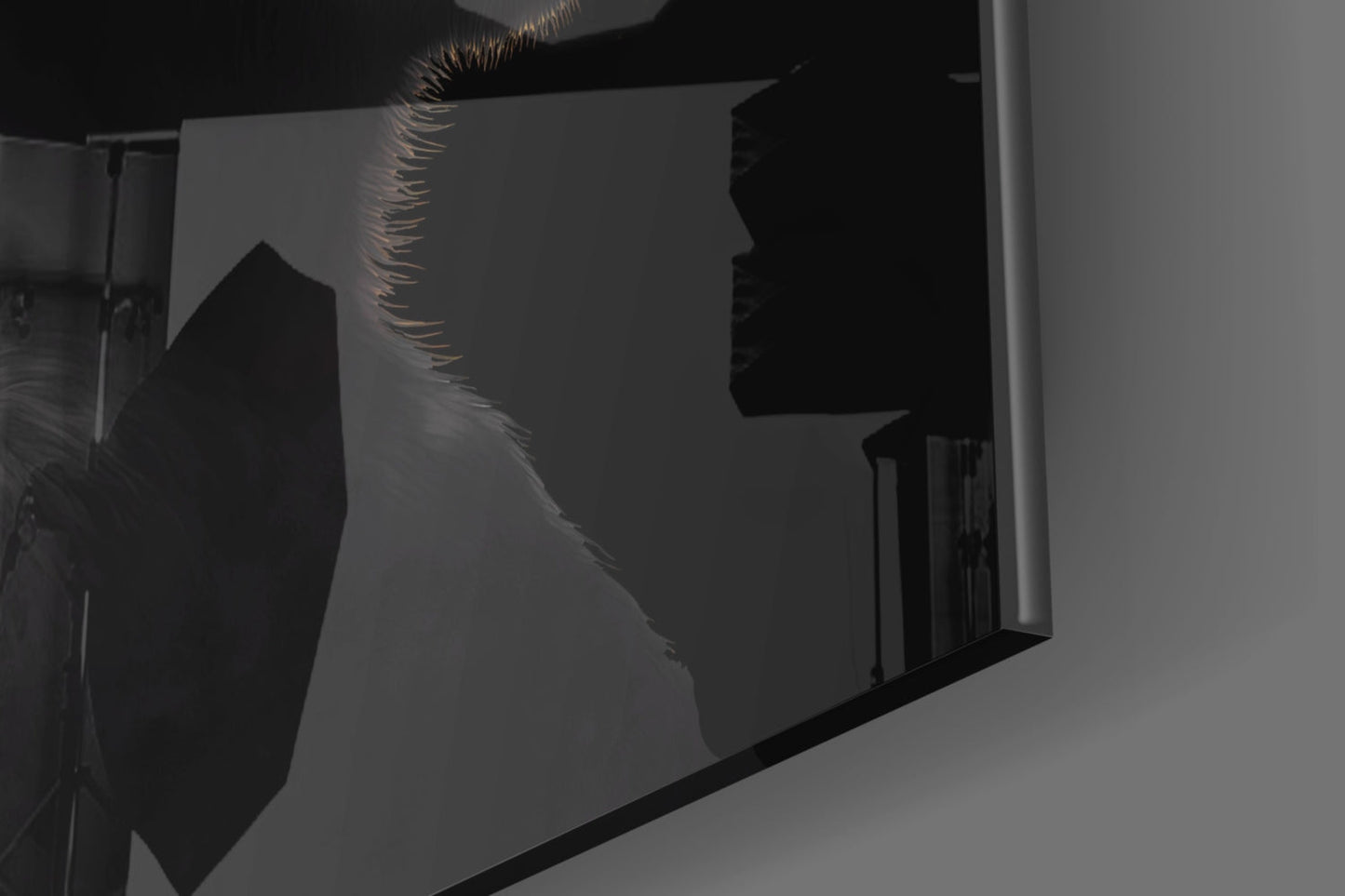 Insigneart USA 3 Wise Monkey Glass Wall Art || Designer Collection
