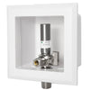 1/2" MIP Inlet, Dishwasher Outlet Box, With Stainless Steel Water Hammer Arrestor Plumbingsell