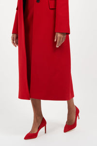 Deborah Red Hot Kiss Suede Joan Oloff Shoes