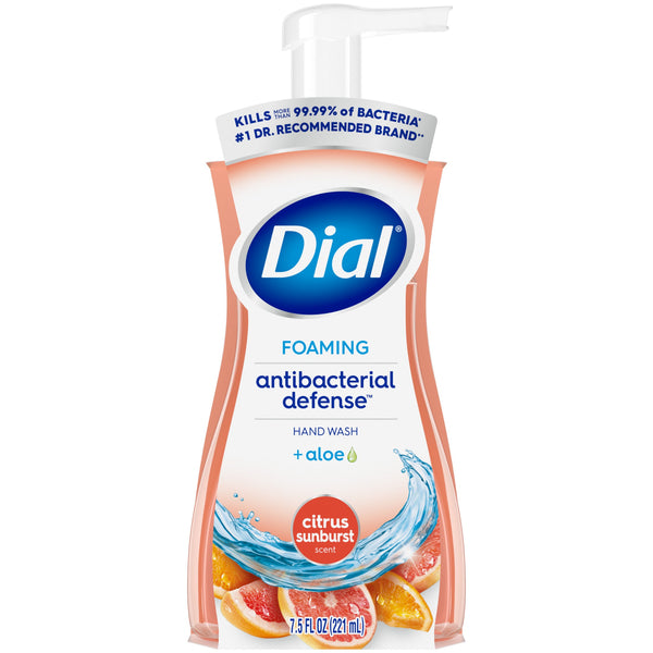 Dial Antibacterial Foaming Hand Wash, Citrus Sunburst, 7.5 fl oz EasyOptionXY LLC