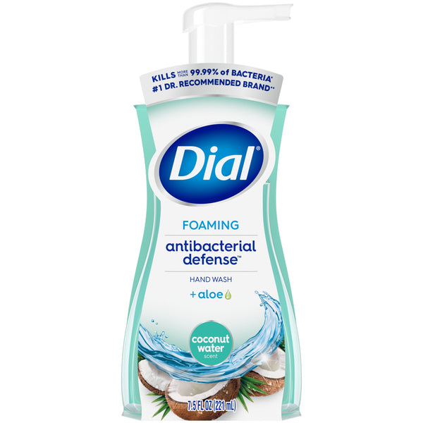Dial Antibacterial Foaming Hand Wash, Coconut Water, 7.5 fl oz EasyOptionXY LLC