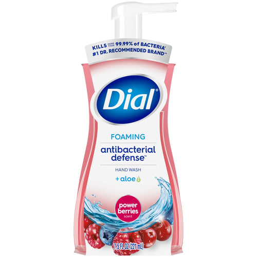 Dial Antibacterial Foaming Hand Wash, Power Berries, 7.5 fl oz EasyOptionXY LLC