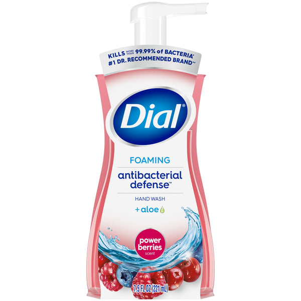 Dial Antibacterial Foaming Hand Wash, Power Berries, 7.5 fl oz EasyOptionXY LLC