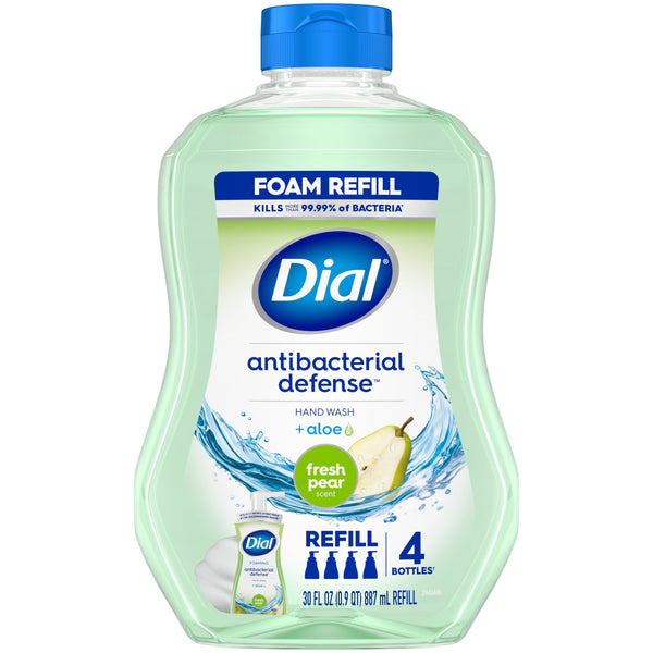 Dial Antibacterial Foaming Hand Wash Refill, Fresh Pear, 30 Ounce EasyOptionXY LLC
