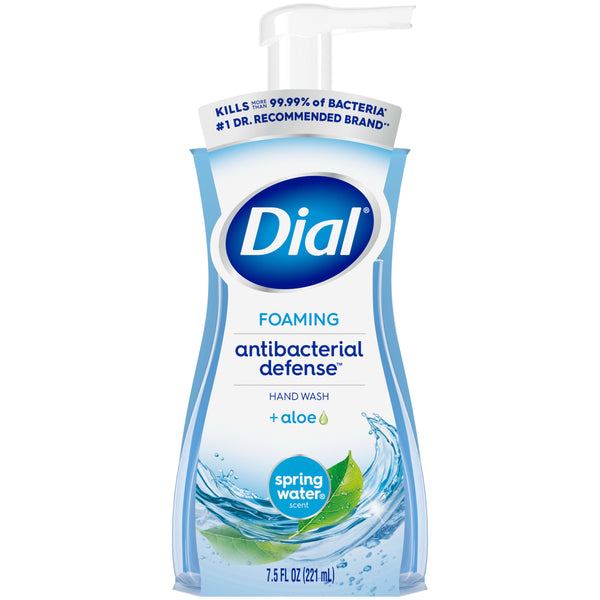 Dial Antibacterial Foaming Hand Wash, Spring Water, 7.5 fl oz EasyOptionXY LLC