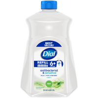 Dial Antibacterial Liquid Hand Soap Refill, Aloe Scent, 52 Ounce EasyOptionXY LLC