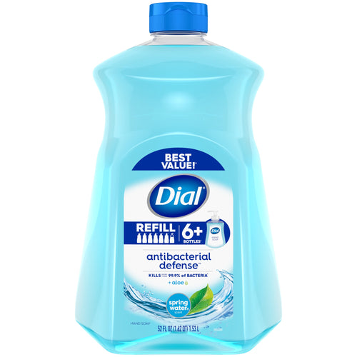 Dial Antibacterial Liquid Hand Soap Refill, Spring Water, 52 fl oz EasyOptionXY LLC