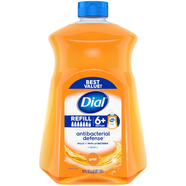 Dial Antibacterial Liquid Hand Soap Refill, Gold, 52 fl oz EasyOptionXY LLC