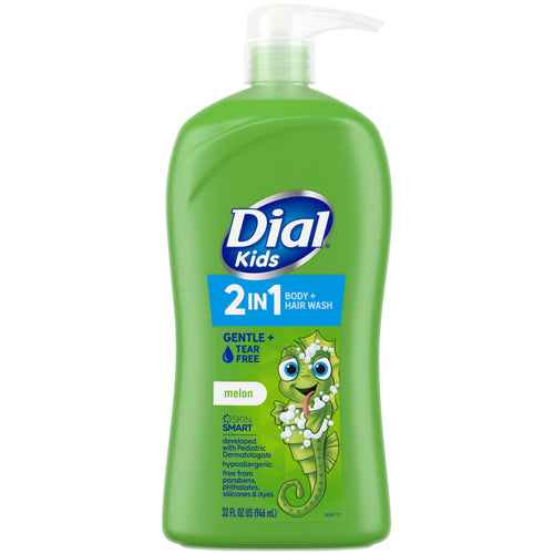 Dial Kids 2-in-1 Body+Hair Wash, Melon, 32 fl oz EasyOptionXY LLC