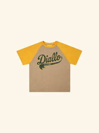 DIALLO SIGNATURE RAGLAN TEE DIALLO